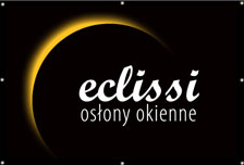 Baner o wielkości 2m x 1m dla firmy Eclissi