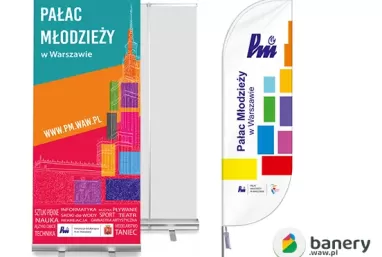 Materiały promocyjne dla Pałacu Młodzieży