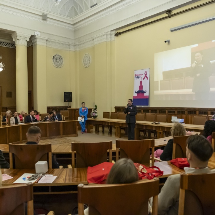 Roll-up na wydarzeniu w PKiN - źródło UM Warszawa