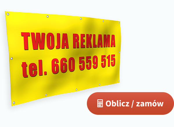 Baner reklamowy Frontlight